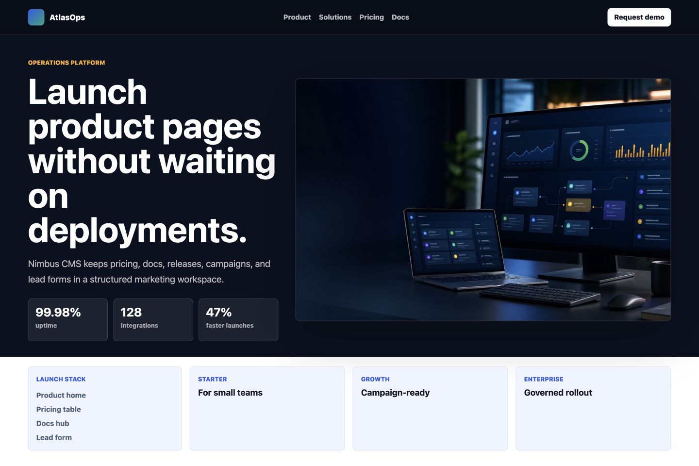 Generated AtlasOps public website demo